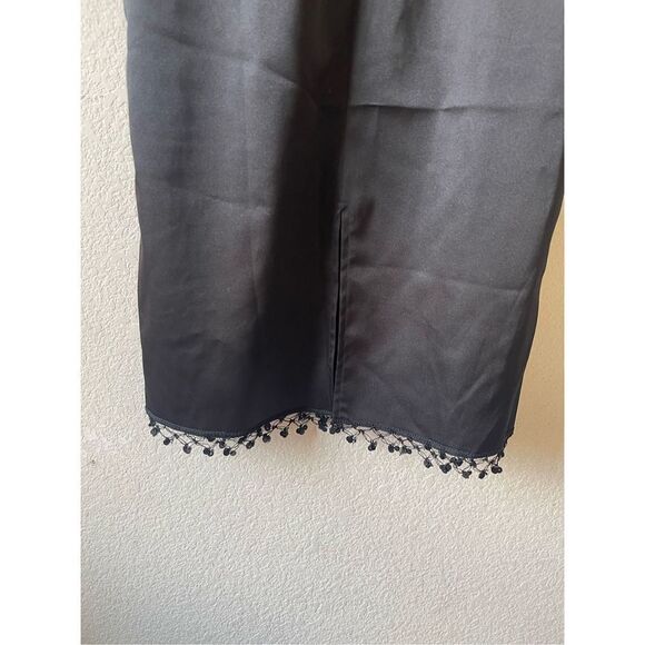 Rampage Y2k 90s satin bodycon sequin hem dress size small‎ - Picture 2 of 7